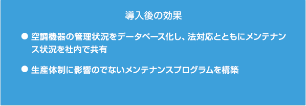 導入後の効果